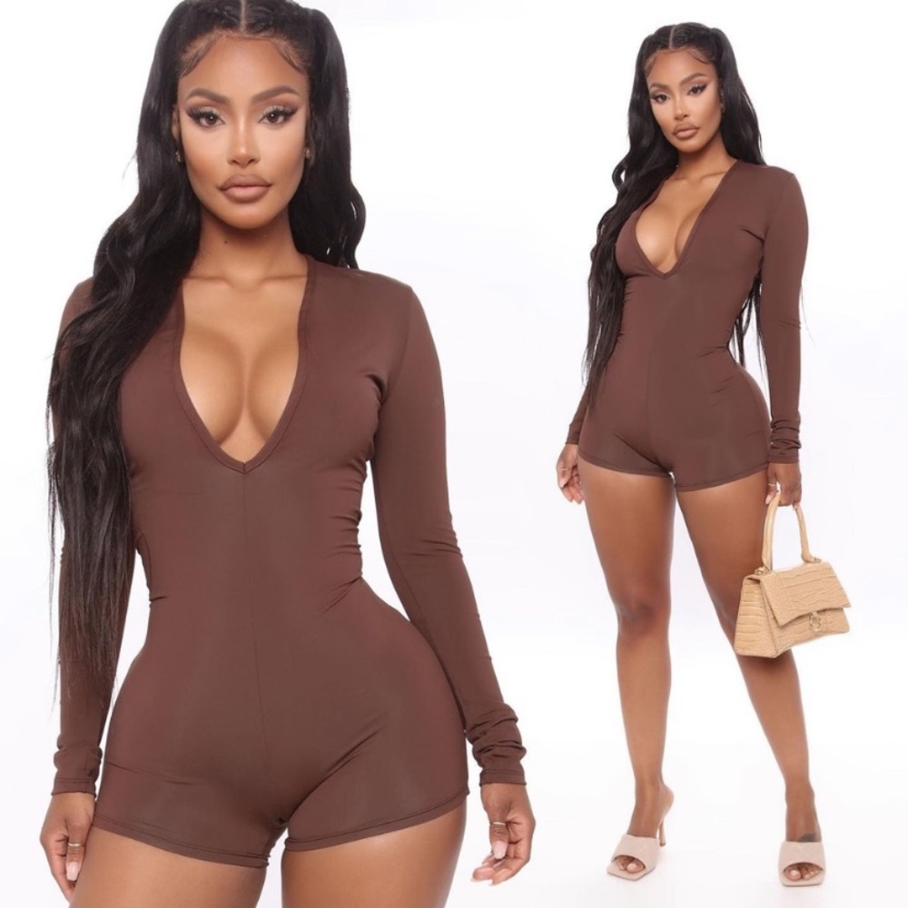 Fashion Nova Second To None Romper